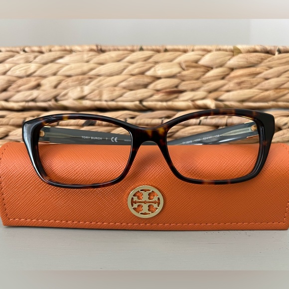 Tory Burch Eyeglass Frames with Case - Never used - Picture 1 of 8
